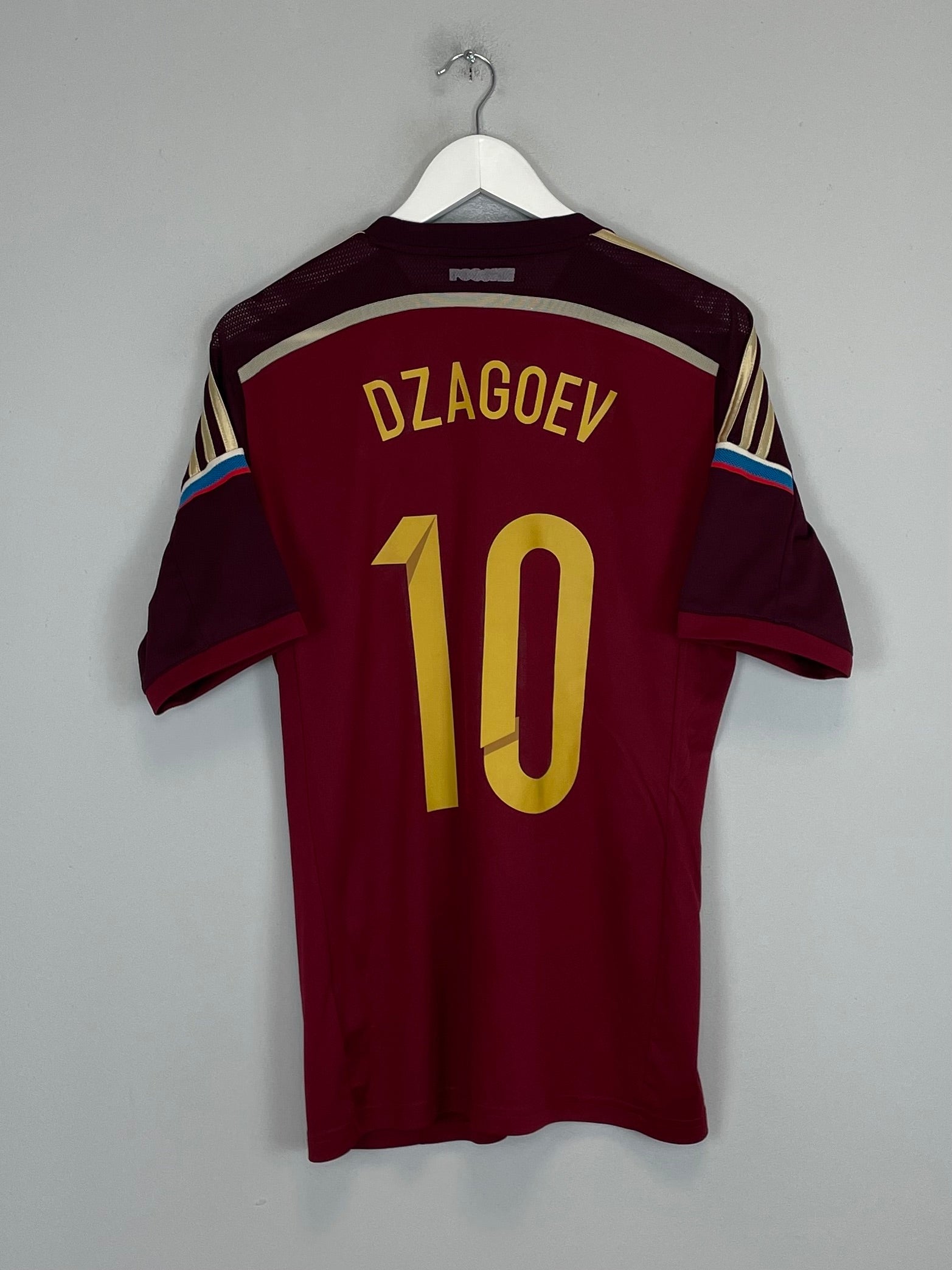 2013/14 RUSSIA DZAGOEV #10 HOME SHIRT (S) ADIDAS