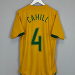 2006/08 AUSTRALIA CAHILL #4 HOME SHIRT (S) NIKE