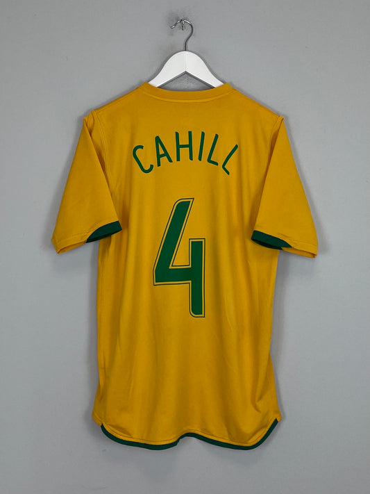 2006/08 AUSTRALIA CAHILL #4 HOME SHIRT (S) NIKE