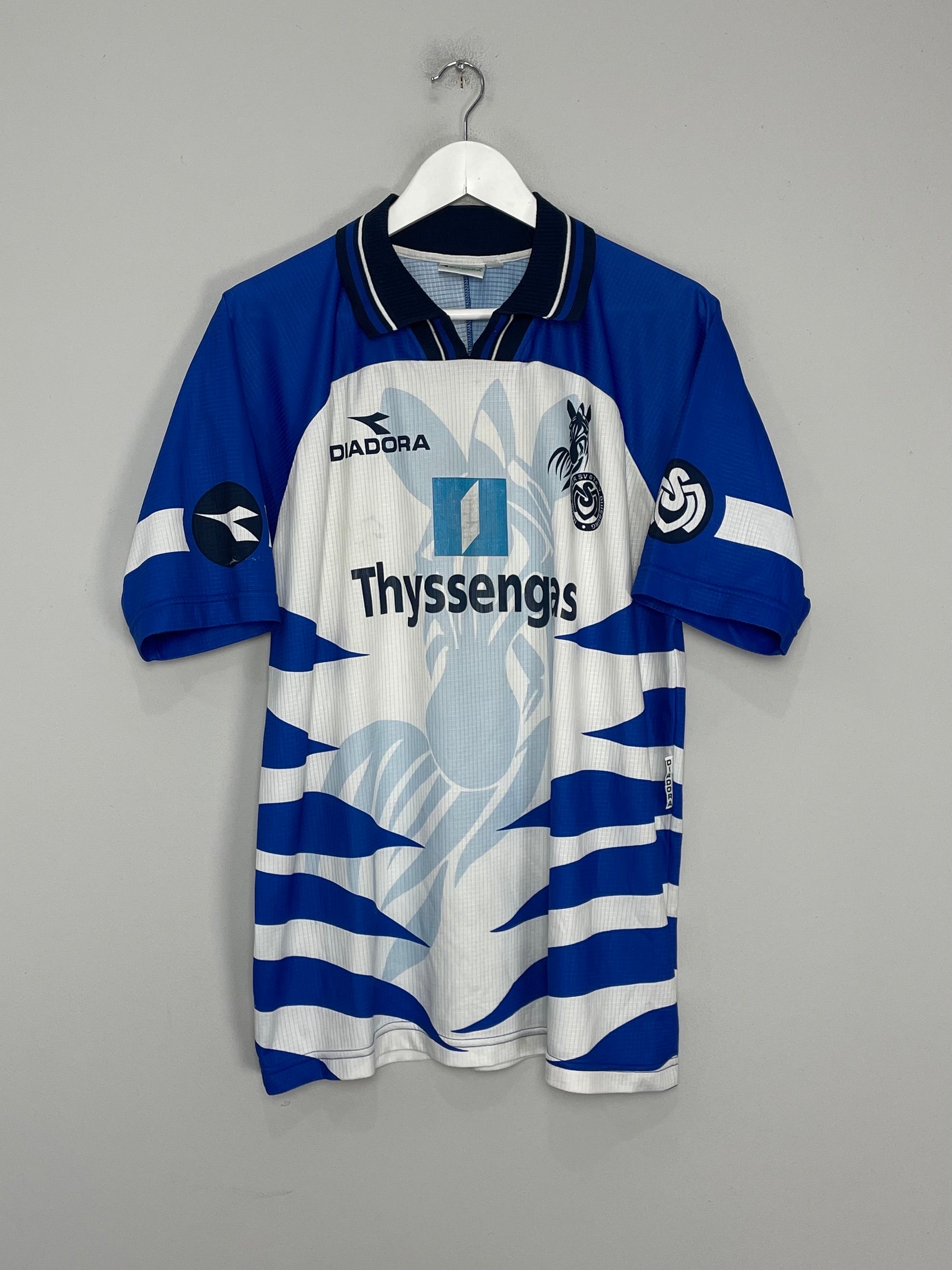 1998/99 DUISBERG #9 HOME SHIRT (L) DIADORA