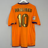 2007/08 BARCELONA RONALDINHO #10 AWAY SHIRT (XL) NIKE