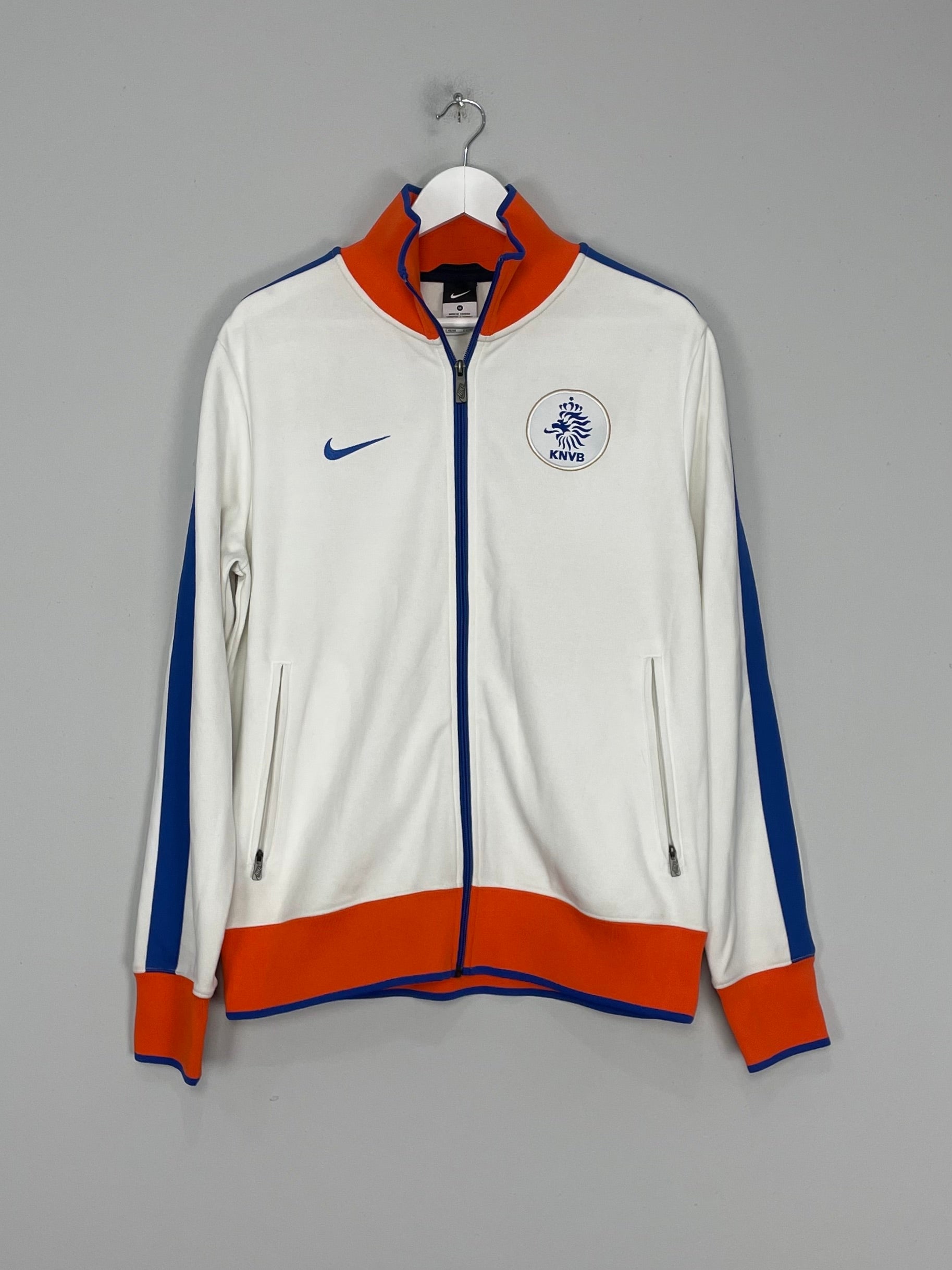 2010/11 NETHERLANDS TRACK JACKET (M) NIKE