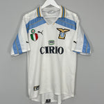 1999/00 LAZIO *CENTENARY* AWAY SHIRT (XL) PUMA