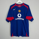 2005/06 MANCHESTER UNITED RONALDO #7 AWAY SHIRT (XL) NIKE