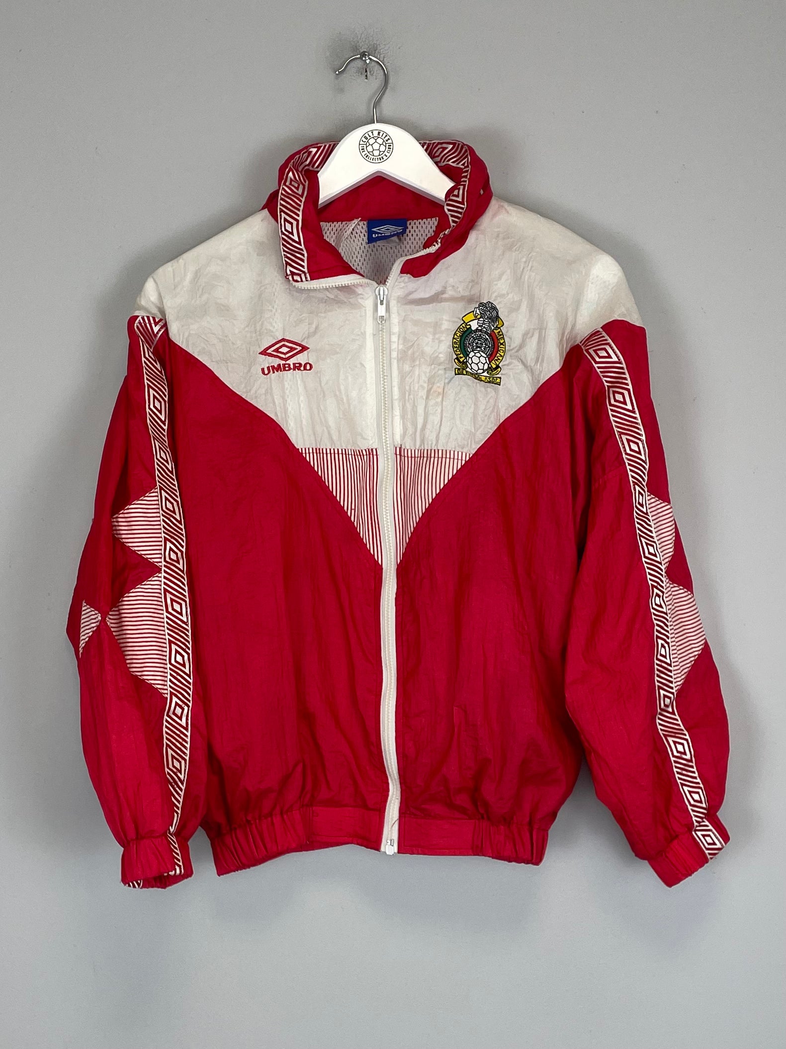 1995/96 NECAXA TRACK JACKET (S) UMBRO