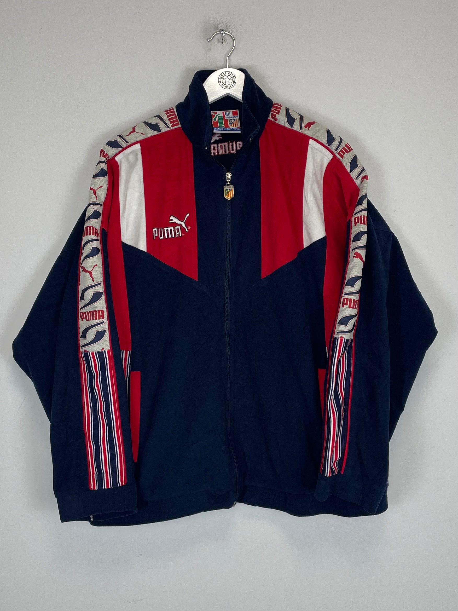 1994/95 ATLETICO MADRID TRACK JACKET (M) PUMA