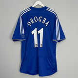 2006/08 CHELSEA DROGBA #11 HOME SHIRT (XXL) ADIDAS