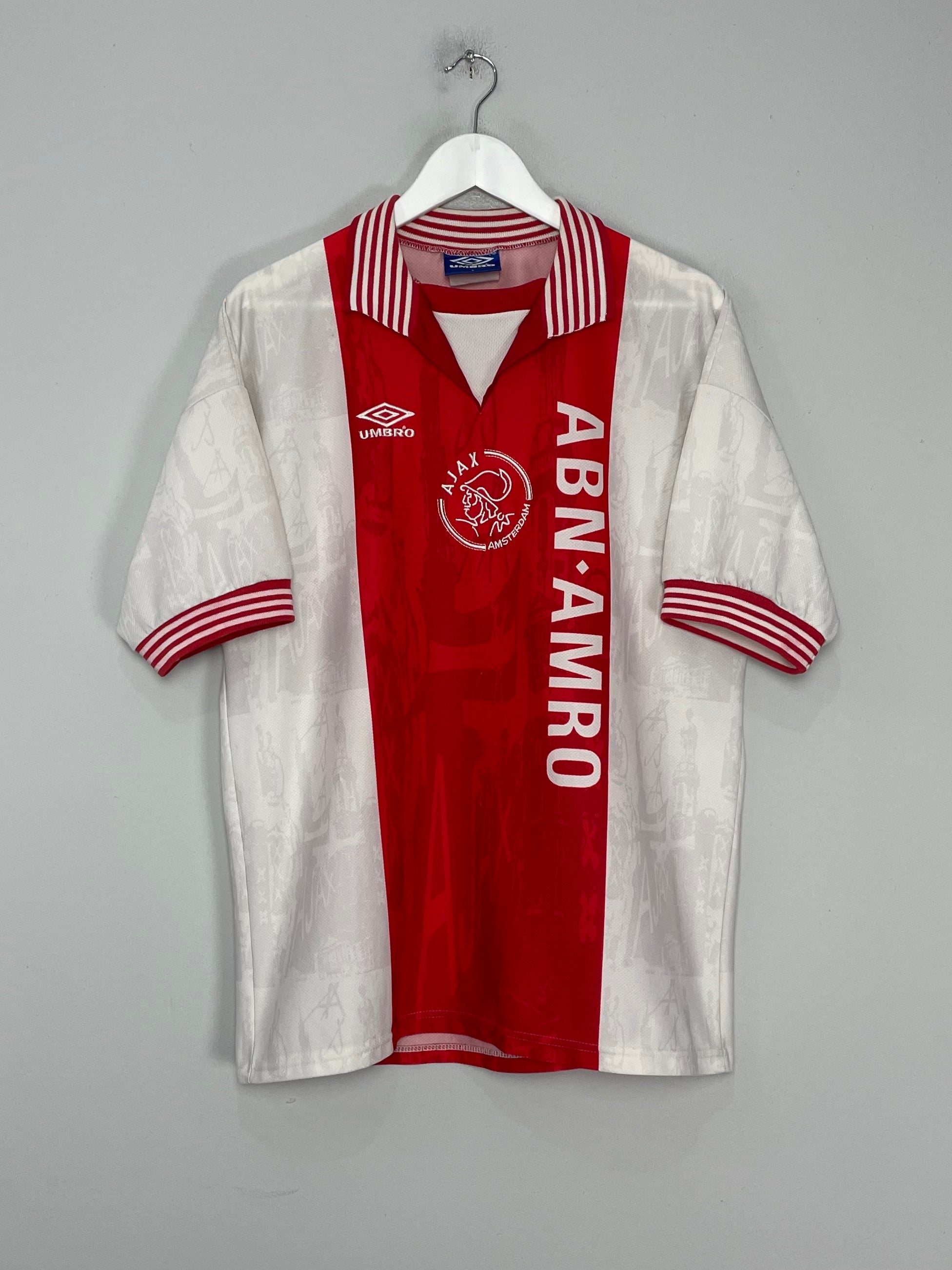 1995/96 AJAX HOME SHIRT (L) UMBRO