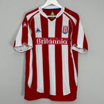 2009/10 STOKE CITY HOME SHIRT (L) LE COQ