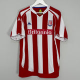 2009/10 STOKE CITY HOME SHIRT (L) LE COQ