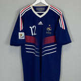 2009/10 FRANCE HENRY #12 HOME SHIRT (XL) ADIDAS