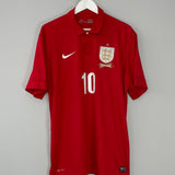 2013/14 ENGLAND ROONEY #10 *150 YEAR* AWAY SHIRT (XL) NIKE