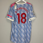 2021/22 MANCHESTER UNITED B.FERNANDES #18 *BNWT* AUTHENTIC AWAY SHIRT (XXL) ADIDAS