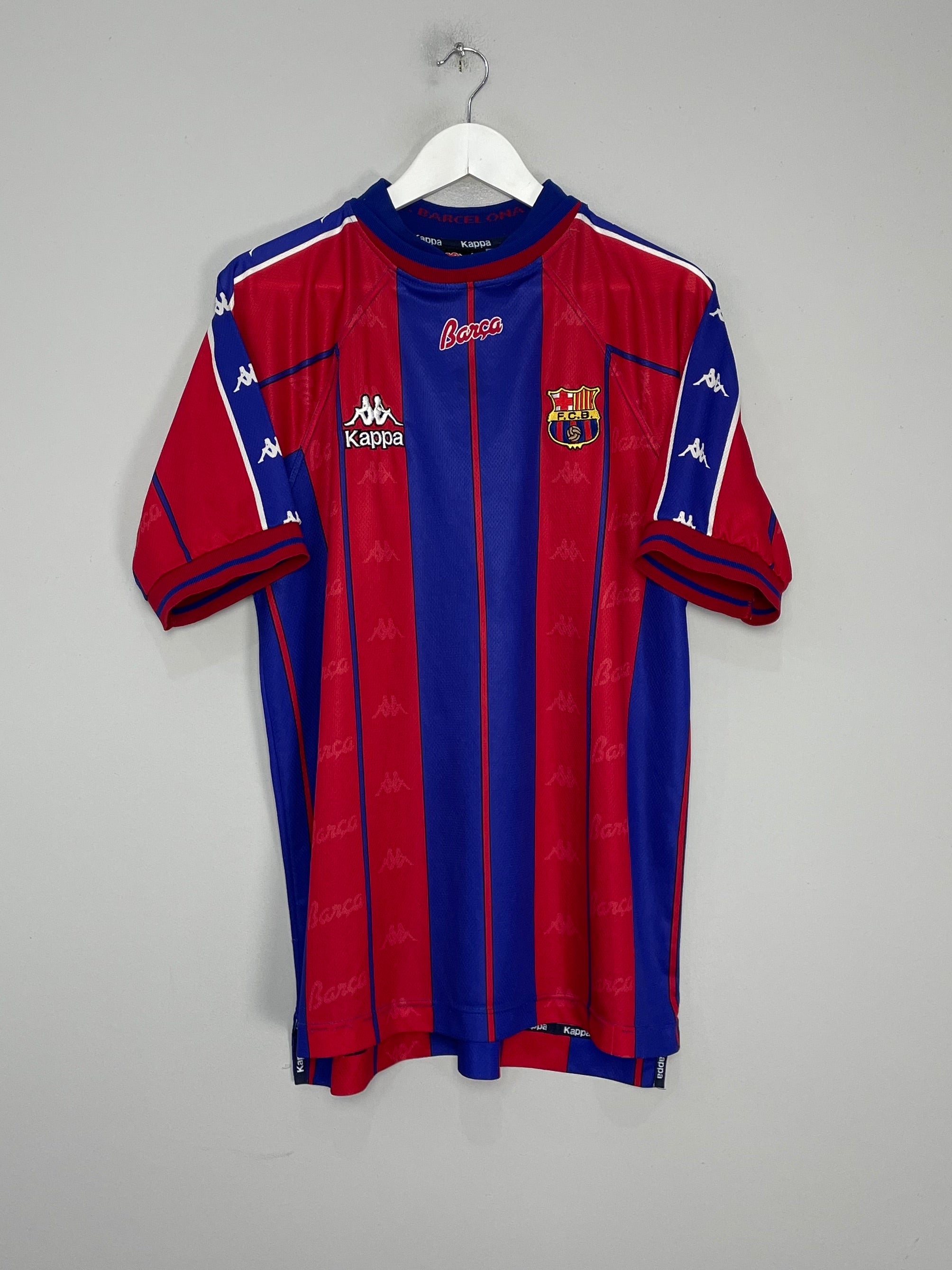 1997/98 BARCELONA HOME SHIRT (L) KAPPA