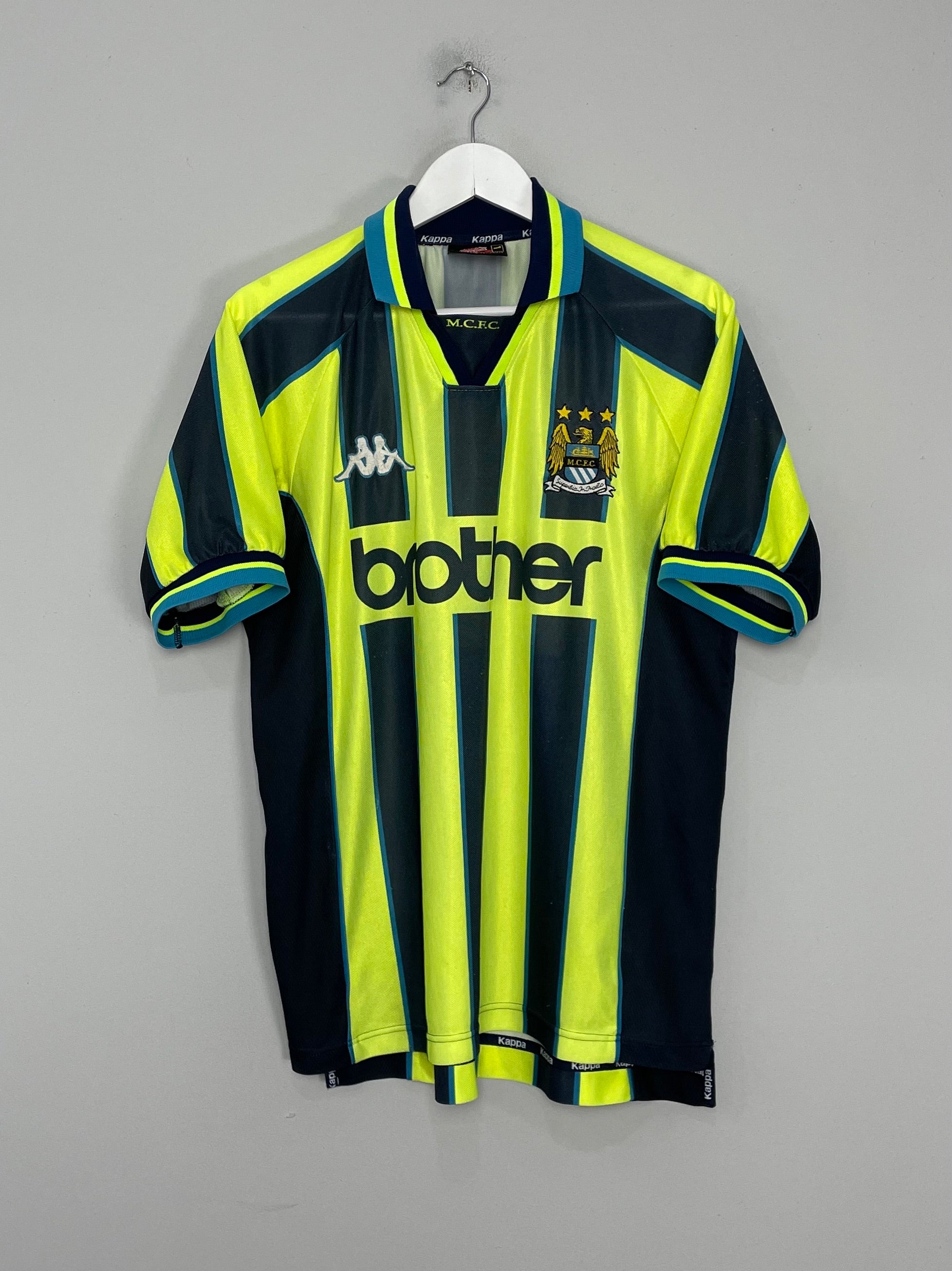 1998/99 MANCHESTER CITY AWAY SHIRT (L) KAPPA