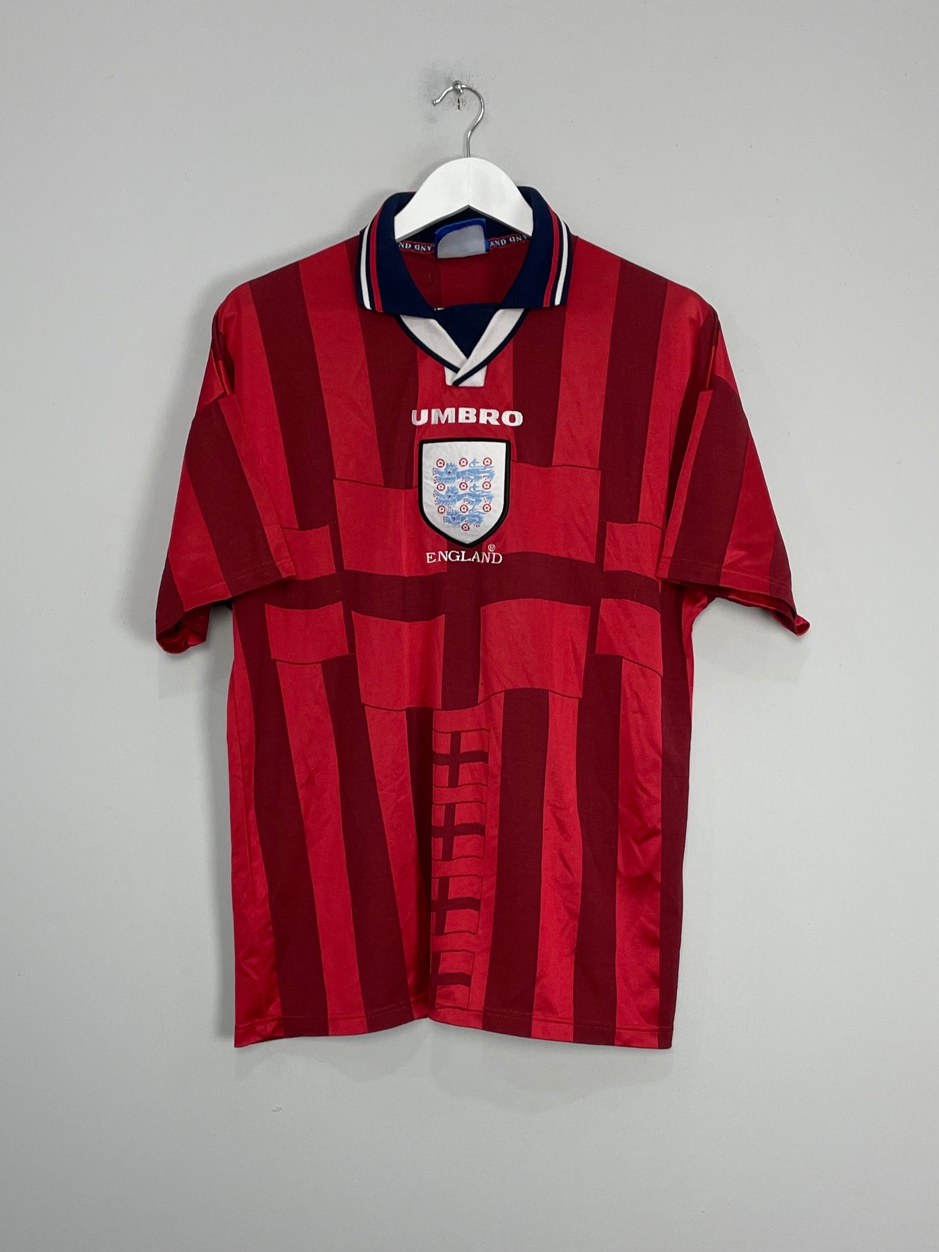 1997/99 ENGLAND AWAY SHIRT (L) UMBRO