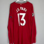 2011/12 MANCHESTER UNITED JI SUNG PARK #13 C/L L/S HOME SHIRT (XXXL) NIKE