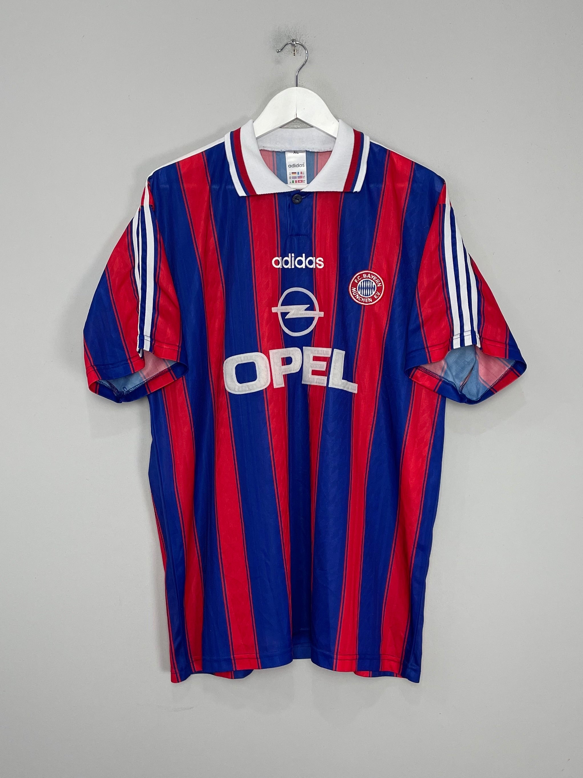 1995/97 BAYERN MUNICH HOME SHIRT (XL) ADIDAS