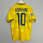 2003/04 INTER MILAN ADRIANO #10 AWAY SHIRT (M) NIKE