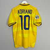 2003/04 INTER MILAN ADRIANO #10 AWAY SHIRT (M) NIKE