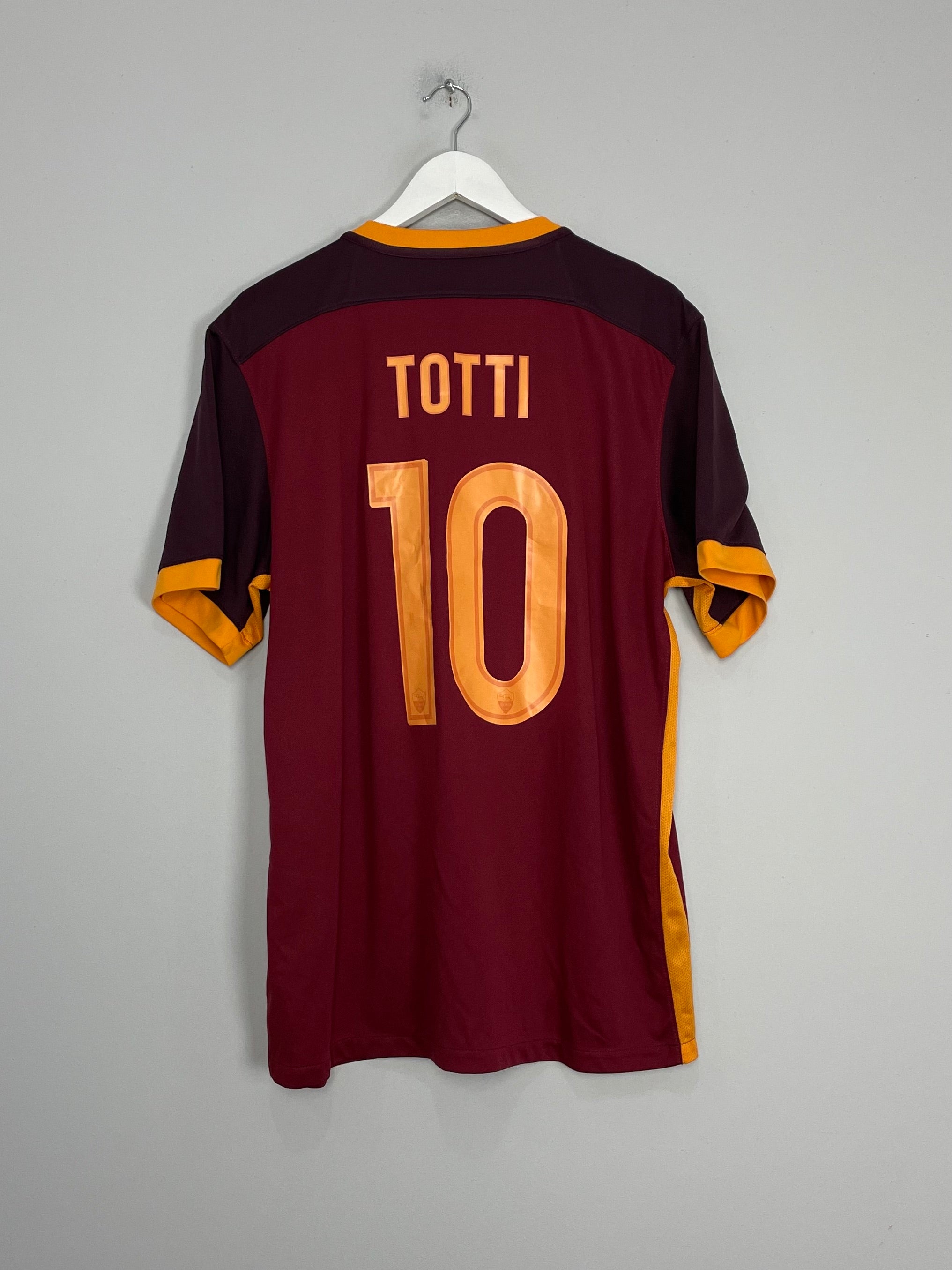 2015/16 ROMA TOTTI #10 HOME SHIRT (XL) NIKE