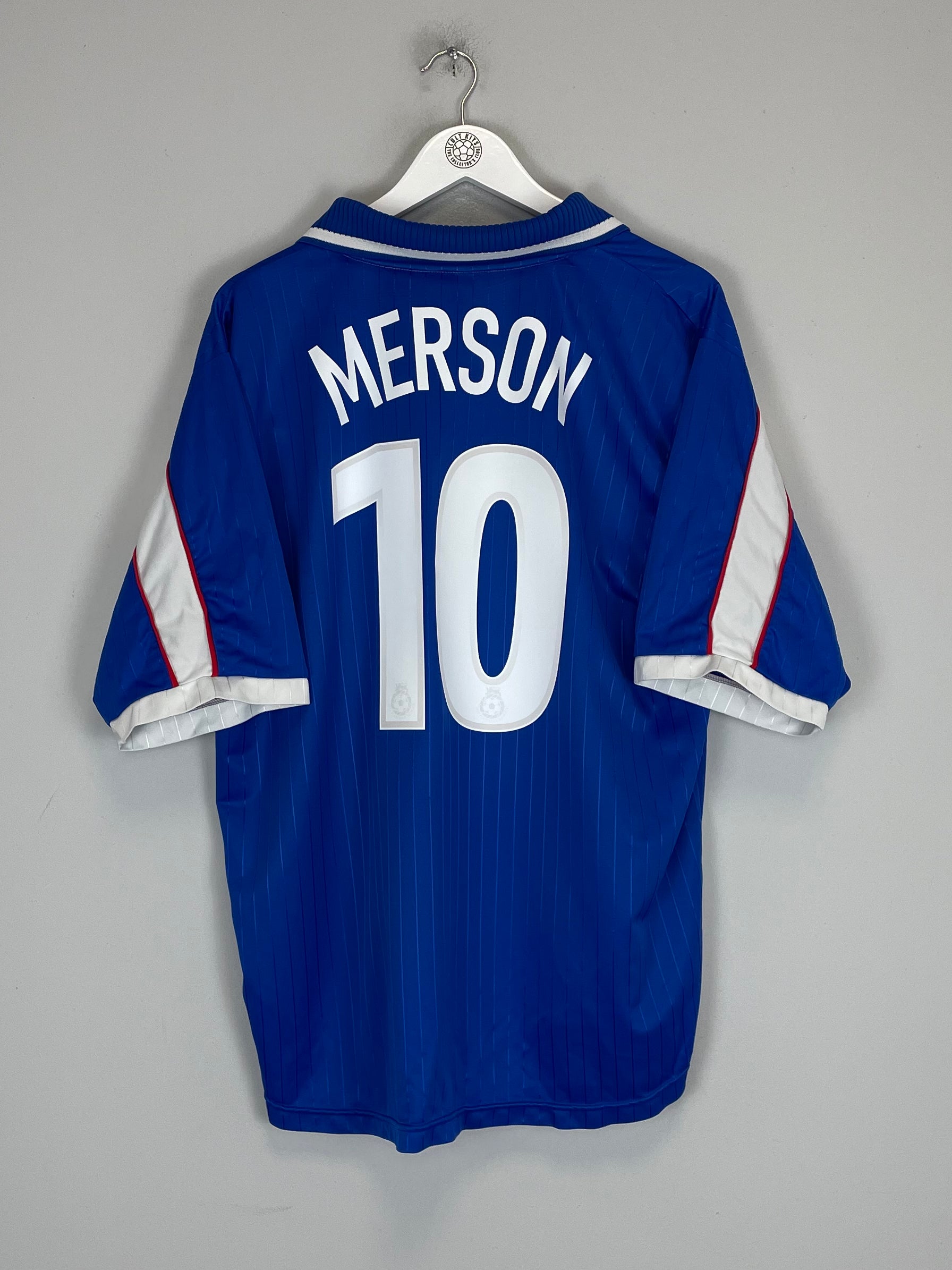 2002/03 PORTSMOUTH MERSON #10 HOME SHIRT (XL)