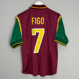 1997/98 PORTUGAL FIGO #7 HOME SHIRT (M) NIKE