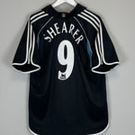 2000/01 NEWCASTLE SHEARER #9 AWAY SHIRT (XL) ADIDAS