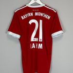 2017/18 BAYERN MUNICH LAHM #12 HOME SHIRT (M) ADIDAS