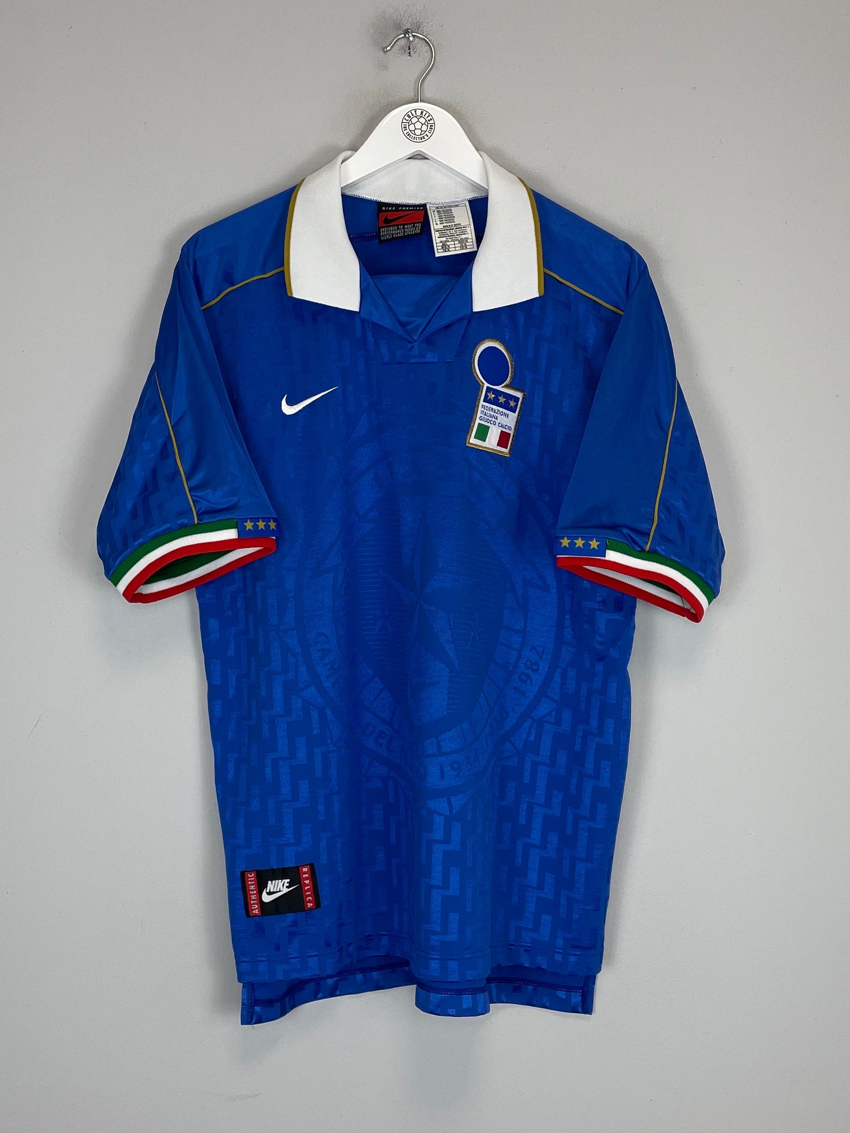 1995/96 ITALY #15 HOME SHIRT (L) NIKE