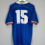 1995/96 ITALY #15 (BAGGIO) HOME SHIRT (L) NIKE