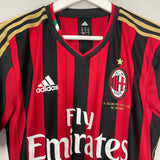 2013/14 AC MILAN HONDA #10 *PLAYER ISSUE* HOME SHIRT (M) ADIDAS