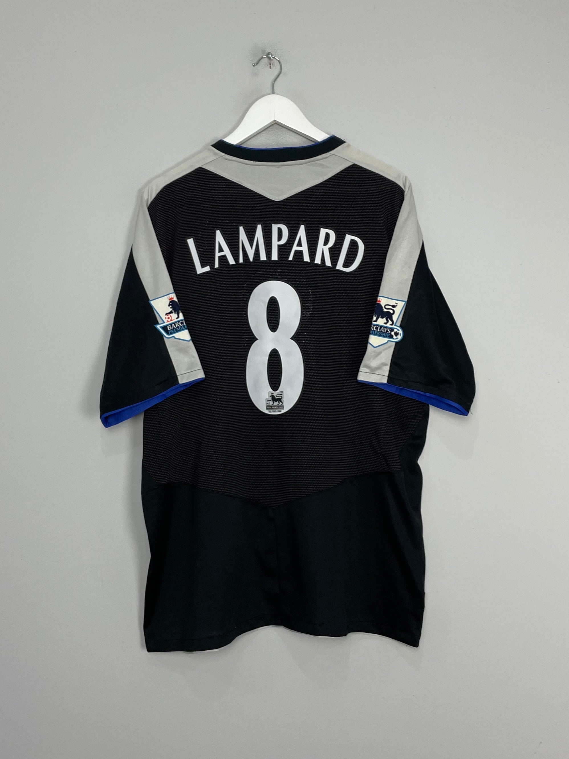 2004/05 CHELSEA LAMPARD #8 AWAY SHIRT (L) UMBRO