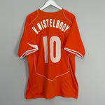 2004/06 NETHERLANDS V.NISTELROOY #10 HOME SHIRT (XL) NIKE