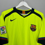 2005/06 BARCELONA RONALDINHO #10 AWAY SHIRT (L) NIKE