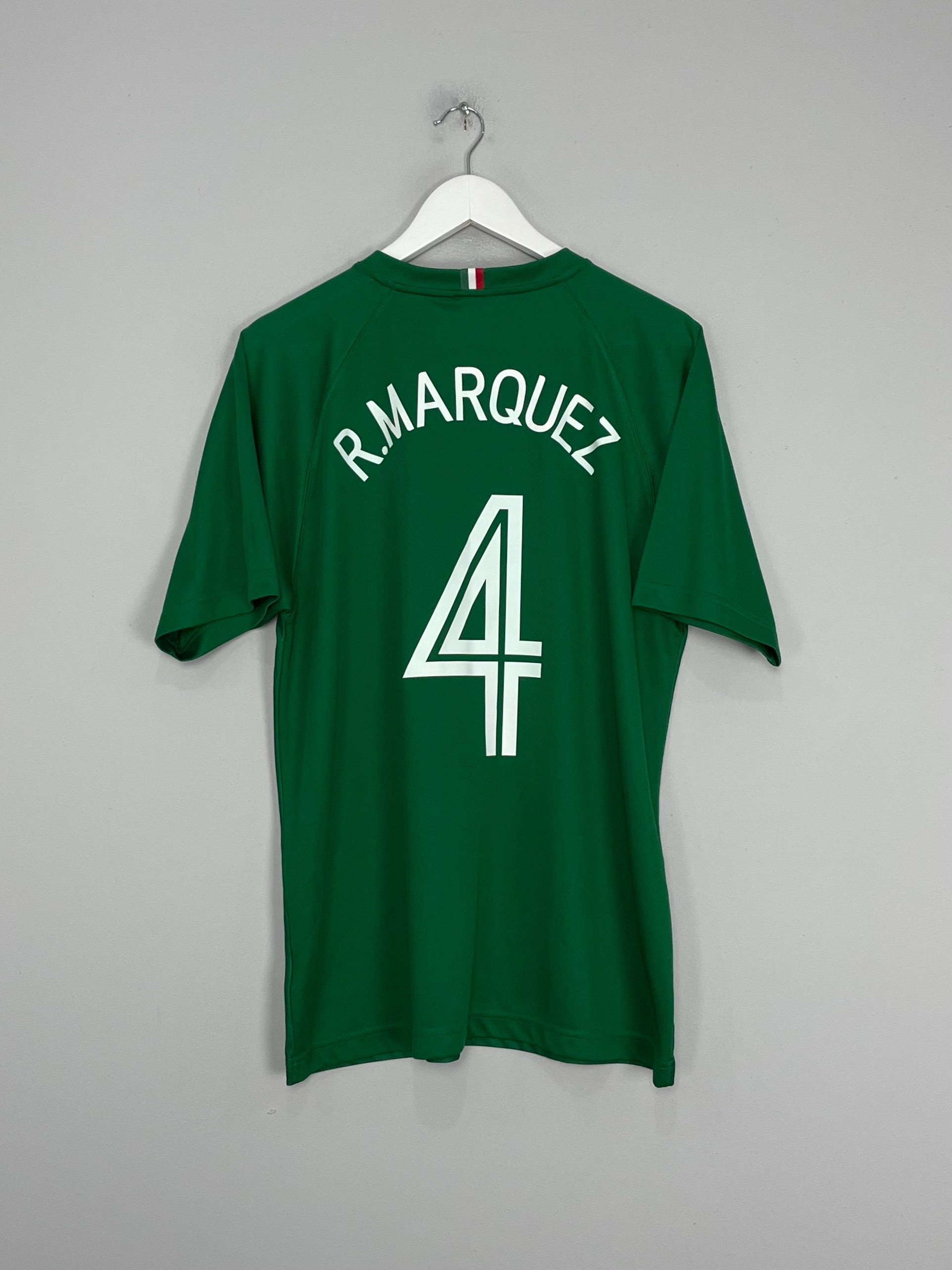 2005/06 MEXICO R.MARQUEZ #4 HOME SHIRT (M) NIKE