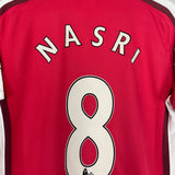 2008/10 ARSENAL NASRI #8 HOME SHIRT (M) NIKE