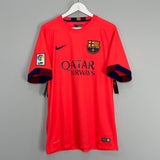 2014/15 BARCELONA MESSI #10 *BNWT* AWAY SHIRT (L) NIKE