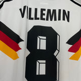 2014 GERMANY VILLEMIN #8 ADIDAS ORIGINALS x SKATEBOARDING SHIRT (M) ADIDAS ORIGINALS