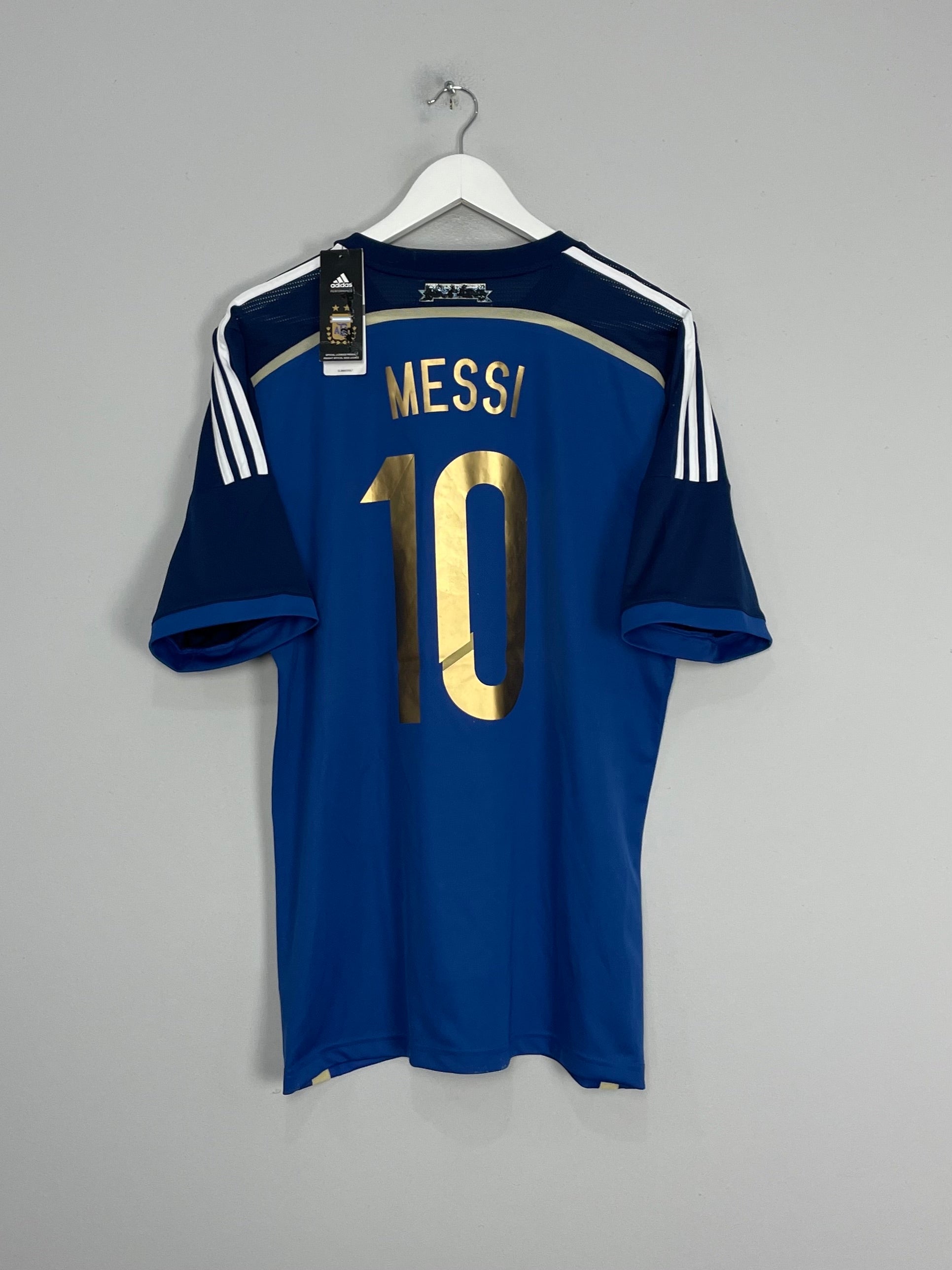 2014/15 ARGENTINA MESSI #10 *BNWT* AWAY SHIRT (L) ADIDAS