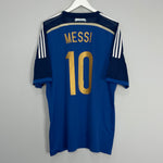 2014/15 ARGENTINA MESSI #10 AWAY SHIRT (XL) ADIDAS