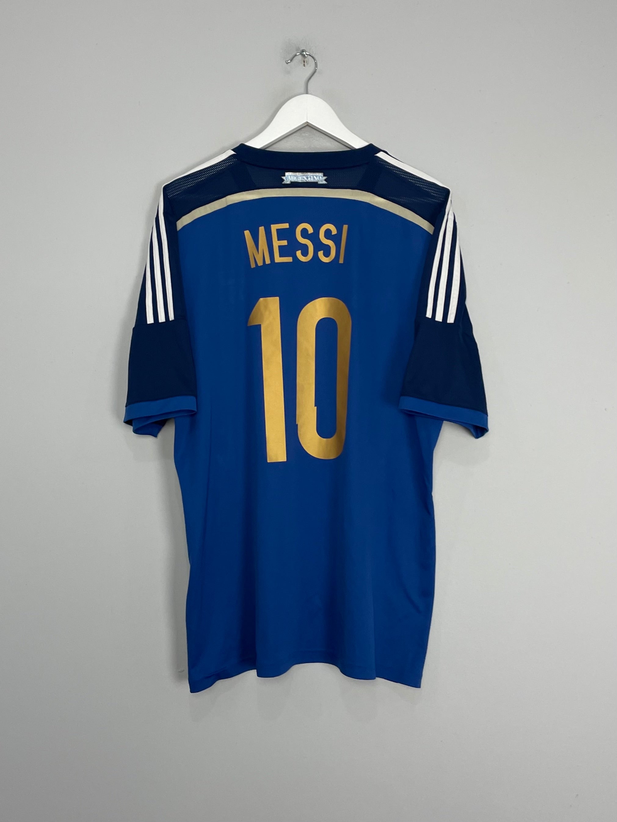 2014/15 ARGENTINA MESSI #10 AWAY SHIRT (XL) ADIDAS