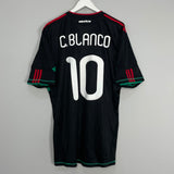 2010/11 MEXICO C.BLANCO #10 AWAY SHIRT (XL) ADIDAS