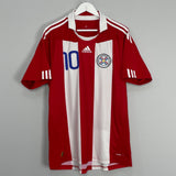 2010/11 PARAGUAY S.CABANAS #10 HOME SHIRT (L) ADIDAS