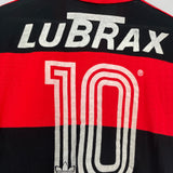 1991/92 FLAMENGO #10 HOME SHIRT (M) ADIDAS