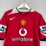 2004/05 MANCHESTER UNITED RONALDO #7 HOME SHIRT (M) NIKE