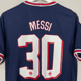 2021/22 PSG MESSI #30 HOME SHIRT (M) JORDAN