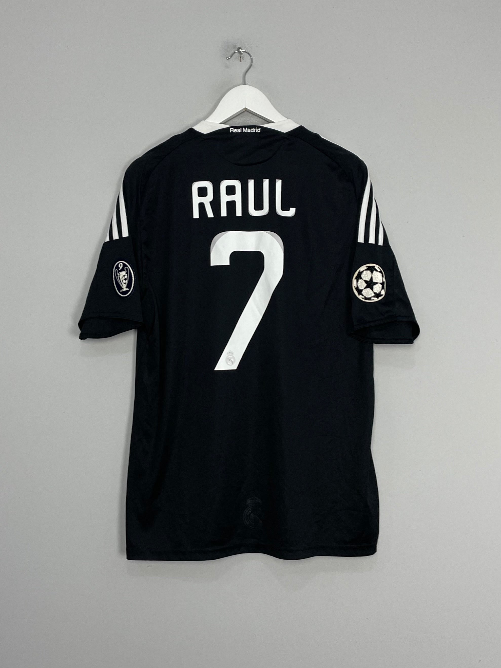 2008/09 REAL MADRID RAUL #7 C/L THIRD SHIRT (L) ADIDAS