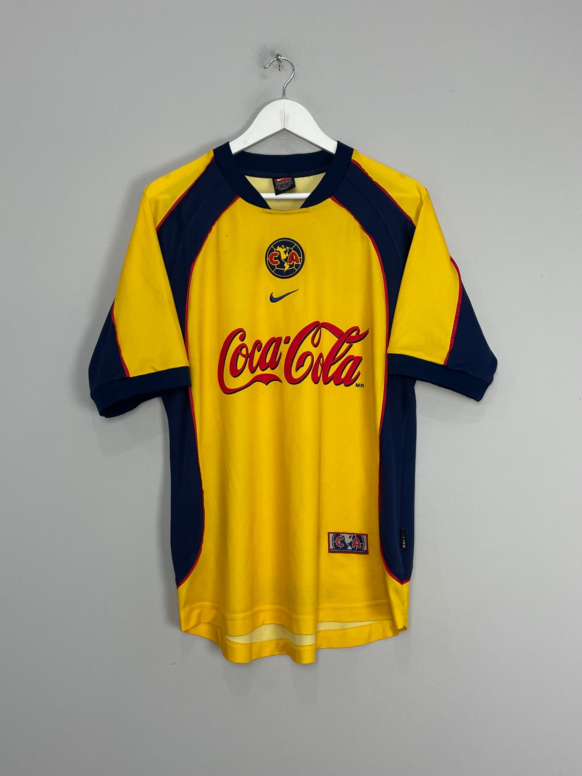 2001/02 CLUB AMERICA HOME SHIRT (M) NIKE