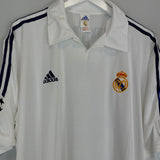 2001/02 REAL MADRID ZIDANE #5 *BNWT* C/L HOME SHIRT (XXL) ADIDAS